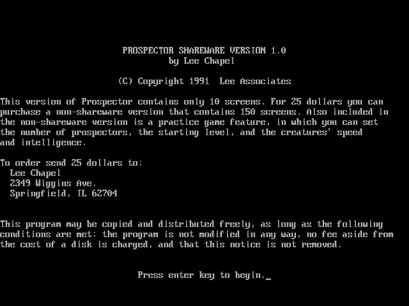 Prospector